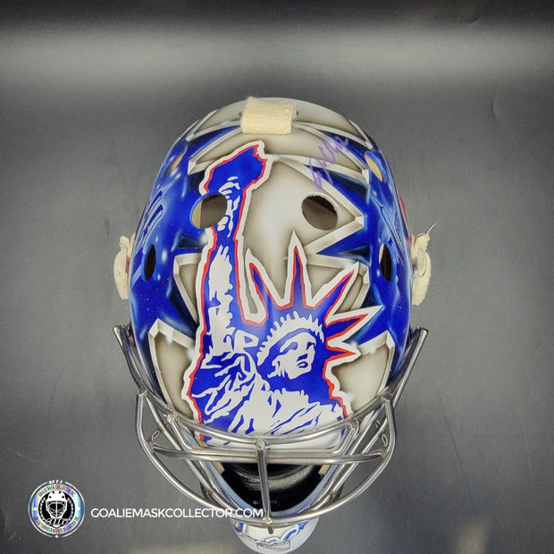 Jonathan Quick Signed Goalie 2024 New York NYPD & FDNY V3 Signature Edition Autographed