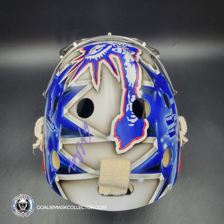 Jonathan Quick Signed Goalie 2024 New York NYPD & FDNY V3 Signature Edition Autographed