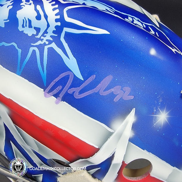 Jonathan Quick Signed Goalie 2024 V2 New York Signature Edition Autographed