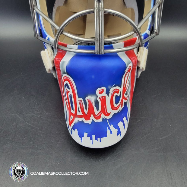Jonathan Quick Signed Goalie 2024 V2 New York Signature Edition Autographed