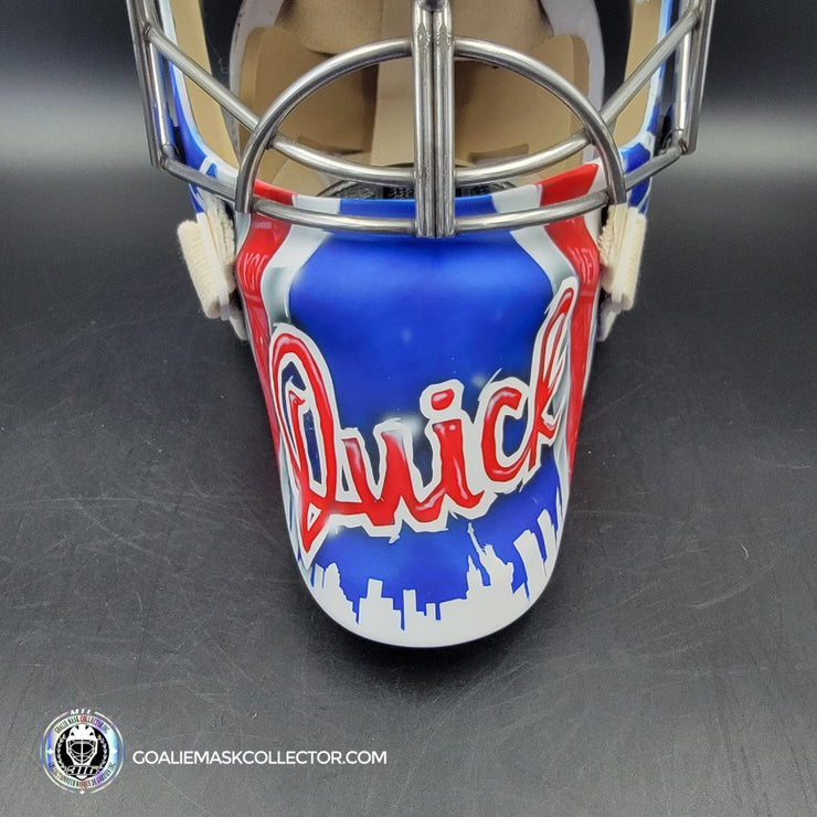 Jonathan Quick Signed Goalie 2024 V2 New York Signature Edition Autographed