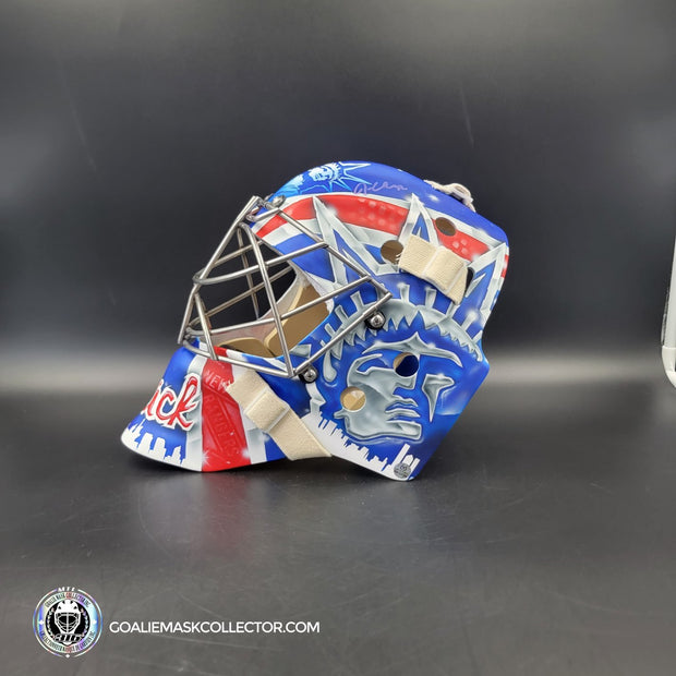 Jonathan Quick Signed Goalie 2024 V2 New York Signature Edition Autographed