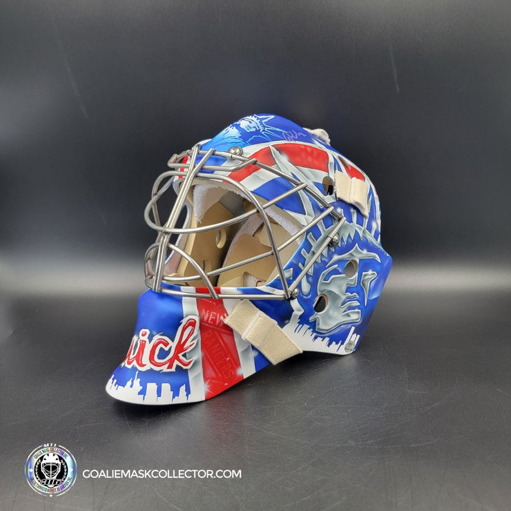Jonathan Quick Signed Goalie 2024 V2 New York Signature Edition Autographed