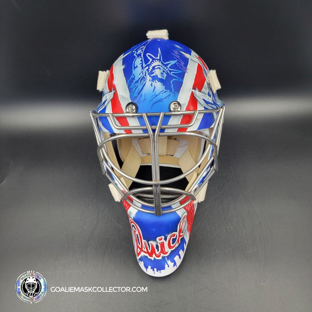 Jonathan Quick Signed Goalie 2024 V2 New York Signature Edition Autographed
