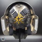 Jonathan Quick Signed Goalie Mask 2023 Las Vegas V2 MATTE Finish Signature Edition Autographed Painted on Sportmask Pro 3i Tribute
