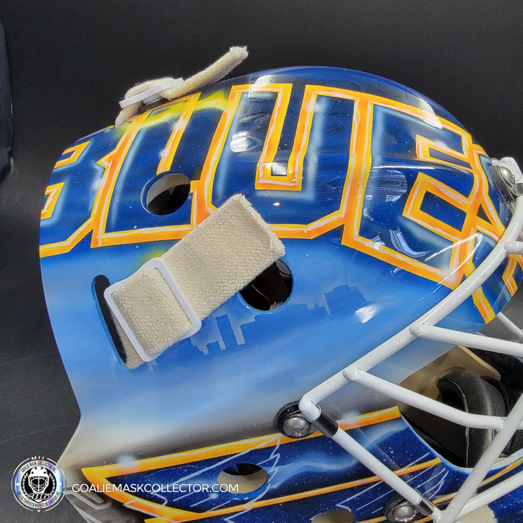 Jordan Binnington Unsigned Goalie Mask St. Louis 2019 CUP Year Tribute