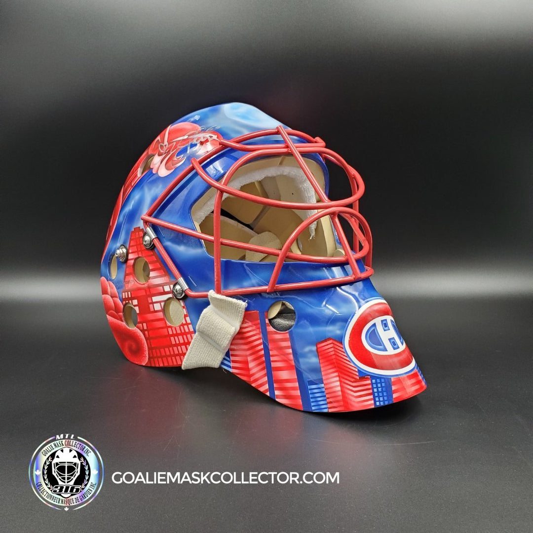 Jose Theodore Unsigned Goalie Mask Montreal 