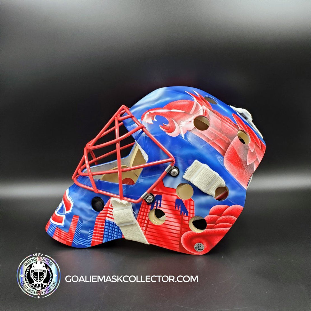 Jose Theodore Signed Goalie Mask Montreal Autographed Signature