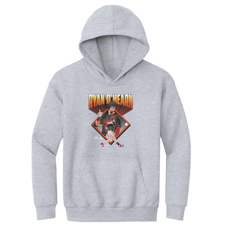 Ryan O'Hearn Baltimore Baseball Diamond WHT