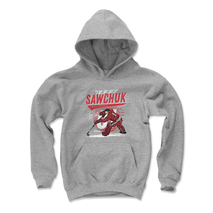 Terry Sawchuk Detroit Comet WHT