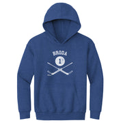 Turk Broda Toronto 1 Goalie Sticks WHT