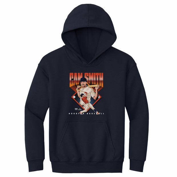 Cam Smith Houston Baseball Diamond WHT