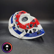 Ken Dryden Goalie Mask Unsigned Montreal Bullseye GAME USED Edition Full Size Tribute