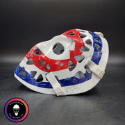 Ken Dryden Goalie Mask Unsigned Montreal Bullseye GAME USED Edition Full Size Tribute