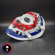 Ken Dryden Goalie Mask Unsigned Montreal Bullseye GAME USED Edition Full Size Tribute