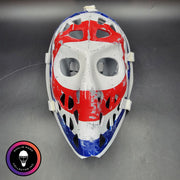 Ken Dryden Goalie Mask Unsigned Montreal Bullseye GAME USED Edition Full Size Tribute