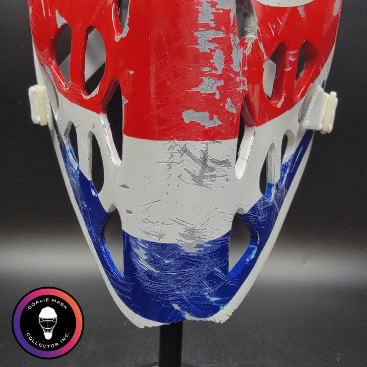 Ken Dryden Goalie Mask Unsigned Montreal Bullseye GAME USED Edition Full Size Tribute