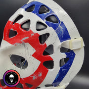 Ken Dryden Goalie Mask Unsigned Montreal Bullseye GAME USED Edition Full Size Tribute