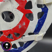 Ken Dryden Goalie Mask Unsigned Montreal Bullseye GAME USED Edition Full Size Tribute