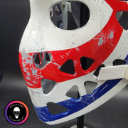 Ken Dryden Goalie Mask Unsigned Montreal Bullseye GAME USED Edition Full Size Tribute