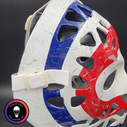 Ken Dryden Goalie Mask Unsigned Montreal Bullseye GAME USED Edition Full Size Tribute
