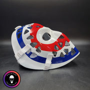 Ken Dryden Goalie Mask Unsigned Montreal Bullseye PRISTINE Edition Full Size Tribute