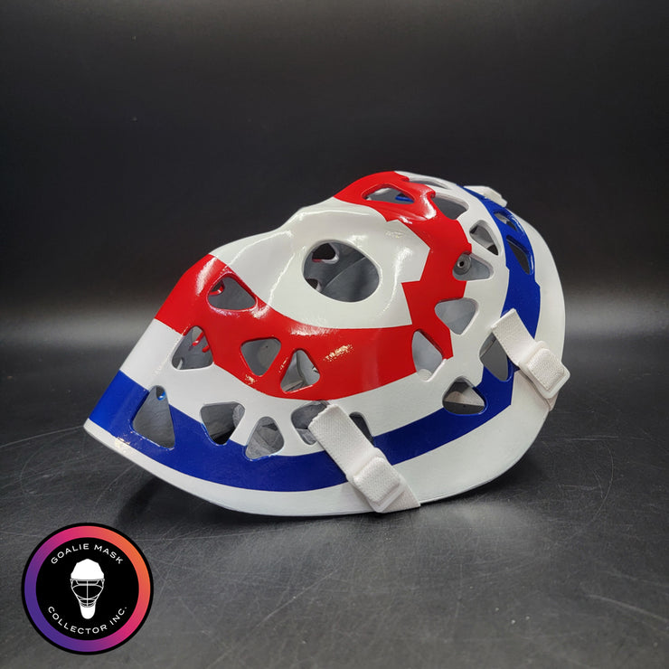 Ken Dryden Goalie Mask Unsigned Montreal Bullseye PRISTINE Edition Full Size Tribute