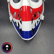 Ken Dryden Goalie Mask Unsigned Montreal Bullseye PRISTINE Edition Full Size Tribute