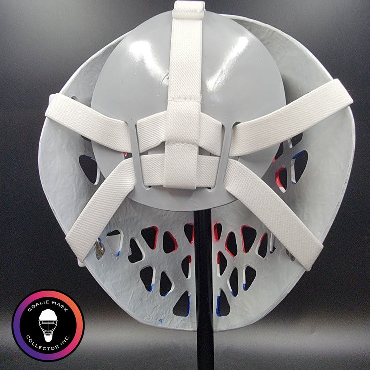 Ken Dryden Goalie Mask Unsigned Montreal Bullseye PRISTINE Edition Full Size Tribute