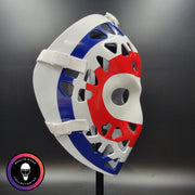 Ken Dryden Goalie Mask Unsigned Montreal Bullseye PRISTINE Edition Full Size Tribute