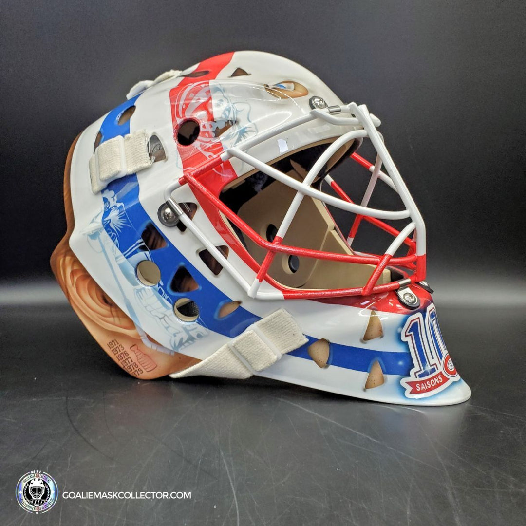 Ken Dryden Goalie Mask Unsigned Montreal Legacy Edition Tribute V1 (Custom touches)