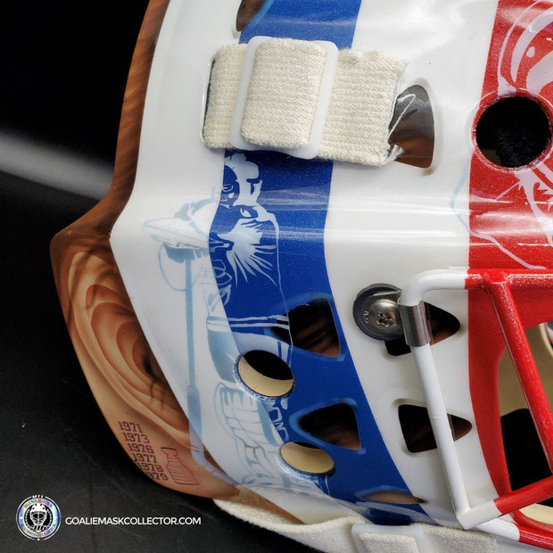 Ken Dryden Goalie Mask Unsigned Montreal Legacy Edition Tribute V1 (Custom touches)