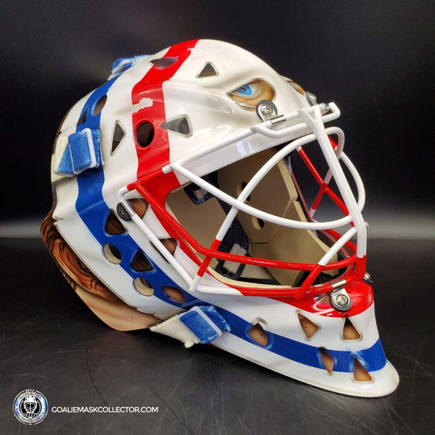 Ken Dryden Goalie Mask Unsigned Montreal Legacy Edition Tribute V2 (Custom touches)
