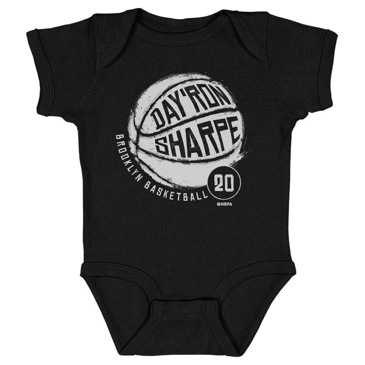 Day'Ron Sharpe Brooklyn Basketball WHT