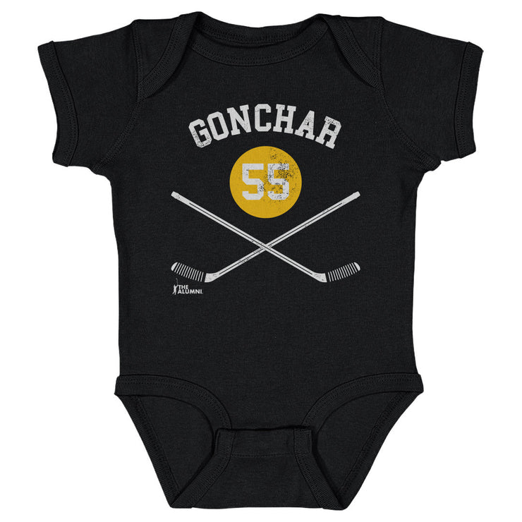 Sergei Gonchar Pittsburgh 55 Sticks WHT