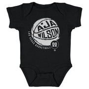 A'ja Wilson Las Vegas Basketball WHT