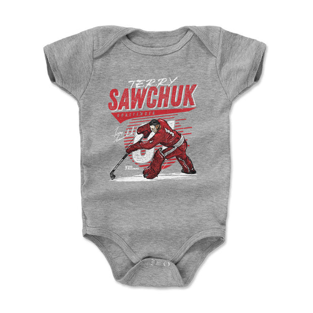 Terry Sawchuk Detroit Comet WHT