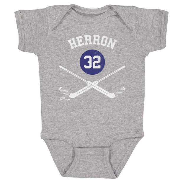 Denis Herron Montreal 32 Goalie Sticks WHT