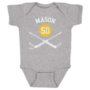 Chris Mason St. Louis 50 Goalie Sticks WHT