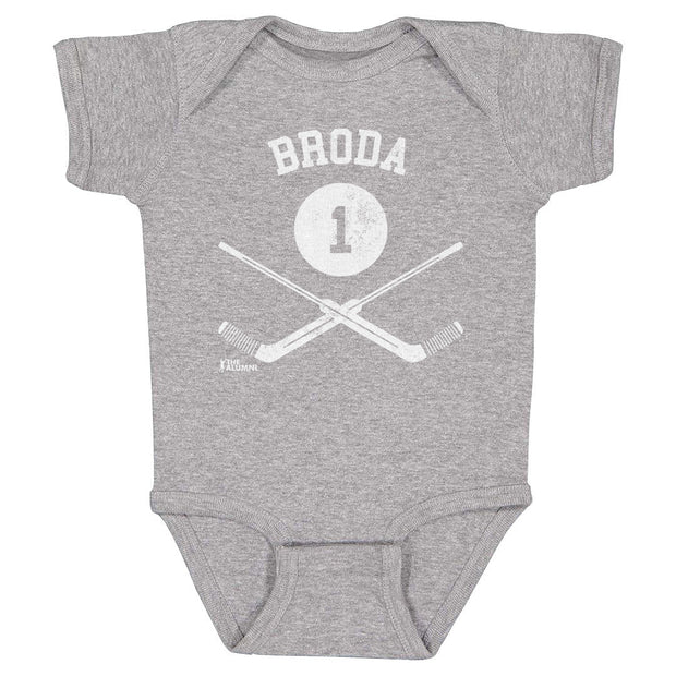 Turk Broda Toronto 1 Goalie Sticks WHT