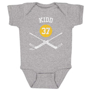 Trevor Kidd Calgary 37 Goalie Sticks WHT