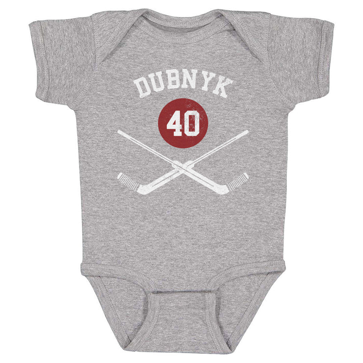 Devan Dubnyk Minnesota Goalie Sticks WHT