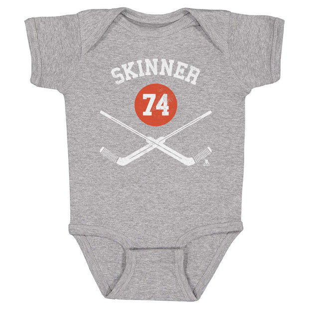 Stuart Skinner Edmonton Goalie Sticks WHT