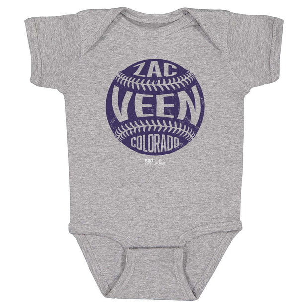 Zac Veen Colorado Vintage Baseball WHT
