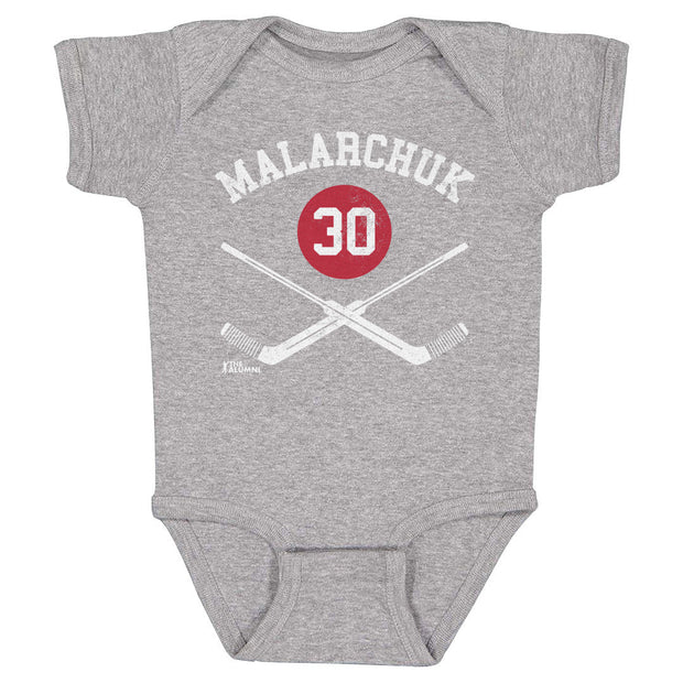 Clint Malarchuk Quebec 30 Goalie Sticks WHT