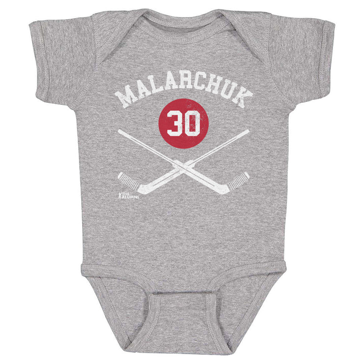 Clint Malarchuk Quebec 30 Goalie Sticks WHT