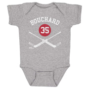 Daniel Bouchard Quebec 35 Goalie Sticks WHT