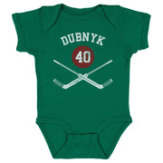 Devan Dubnyk Minnesota Goalie Sticks WHT
