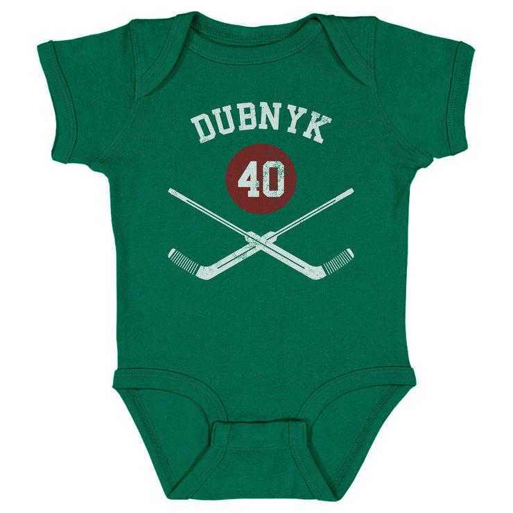 Devan Dubnyk Minnesota Goalie Sticks WHT