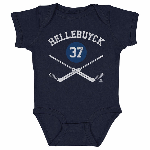Connor Hellebuyck Winnipeg Goalie Sticks WHT